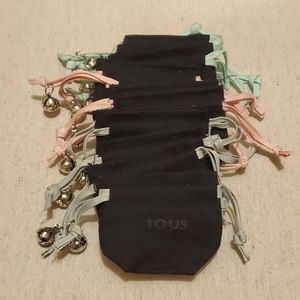15 TOUS Small Size Jewelry Pouches